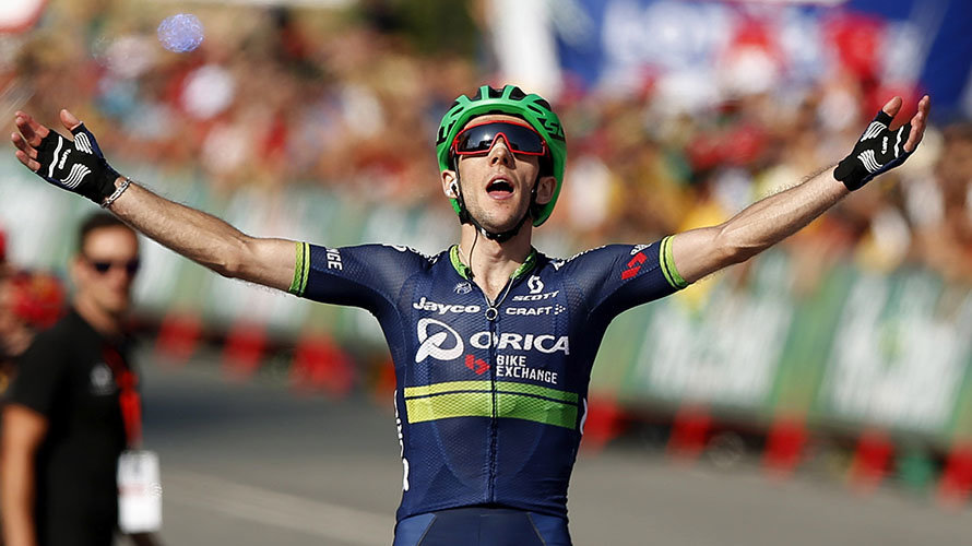 Simon Yates gana la sexta etapa de La Vuelta España. EFE/Javier Lizón