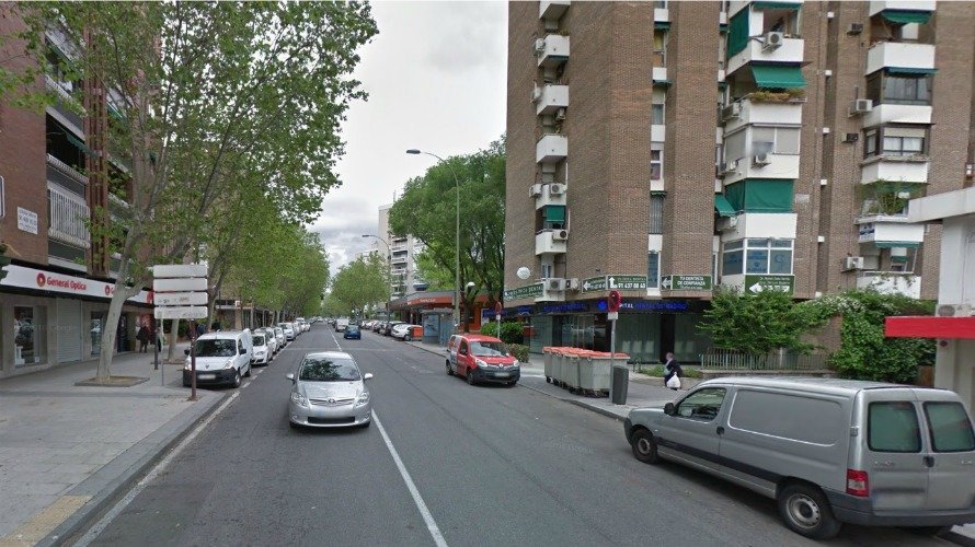 La Avenida de Moratalaz, en Madrid, donde sucedieron los hechos.