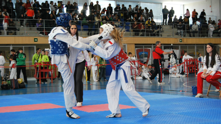 Fase Final de Taekwondo de los Juegos Deportivos de Navarra.