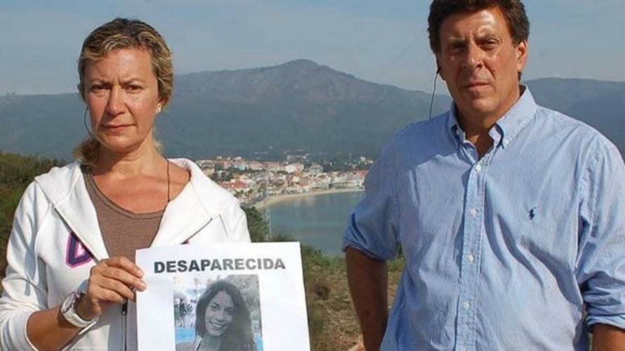 Los padres de Diana Quer durante una entrevista solicitando colaboración ciudadana en la búsqueda de su hija desaparecida
