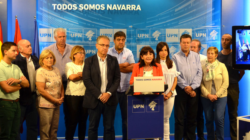 La secretaria general de UPN, Yolanda Ibañez, solicita una mayor dotación presupuestaria del Plan de Infraestructuras Locales