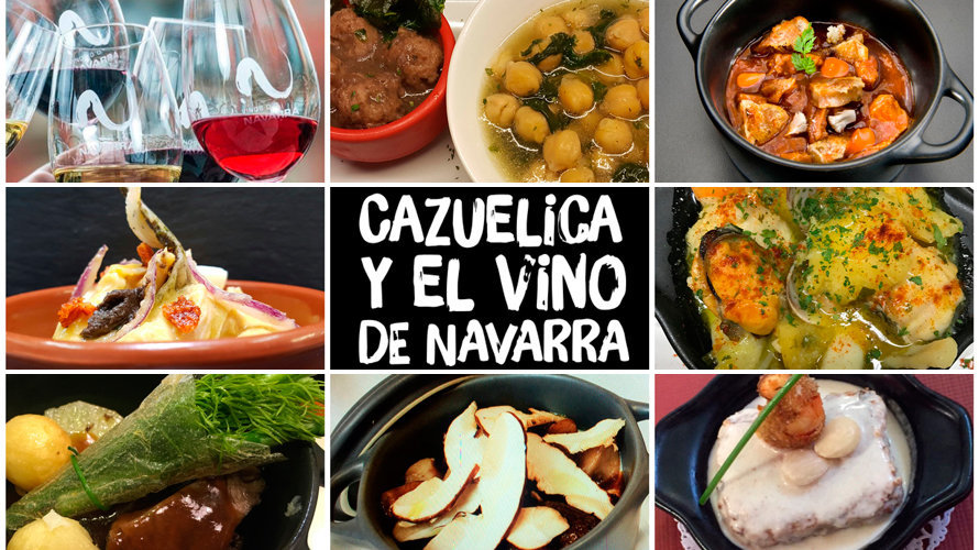 Cazuelicas finalistas de la XV Semana de la Cazuelica y el Maridaje con Vino de Navarra.