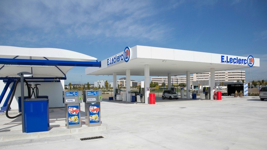 Nueva gasolinera de E.Lecrerc en Zizur-Ardoi.