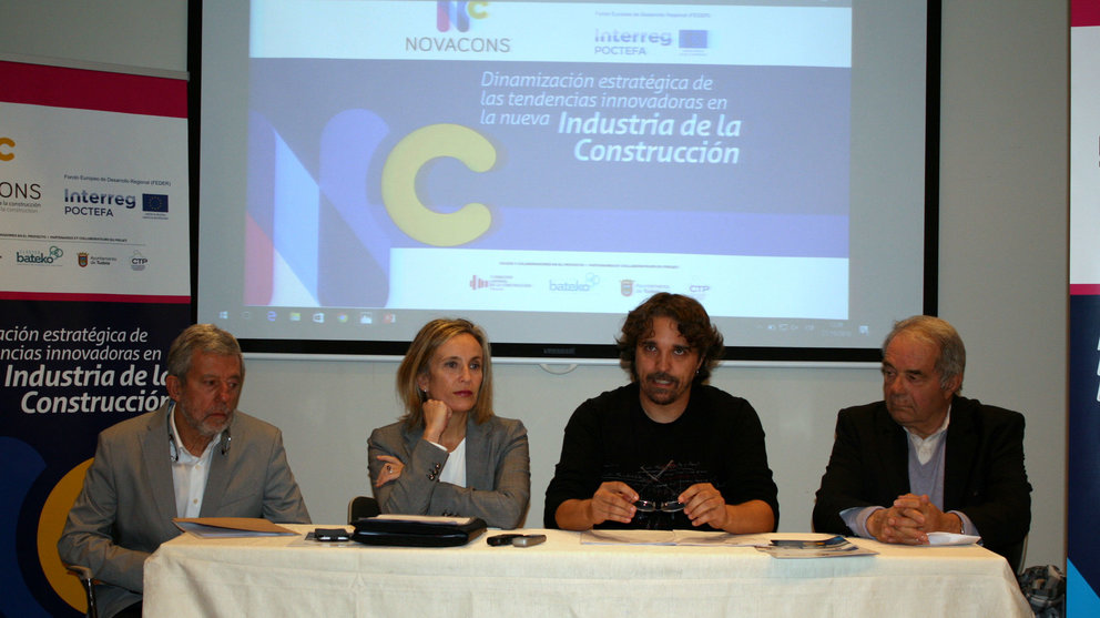 Presentación del proyecto europeo Novacons en Tudela. CEDIDA