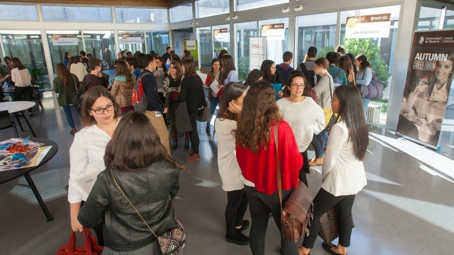 Cerca de 200 estudiantes han participado en el Autumn Career Forum de la Universidad de Navarra