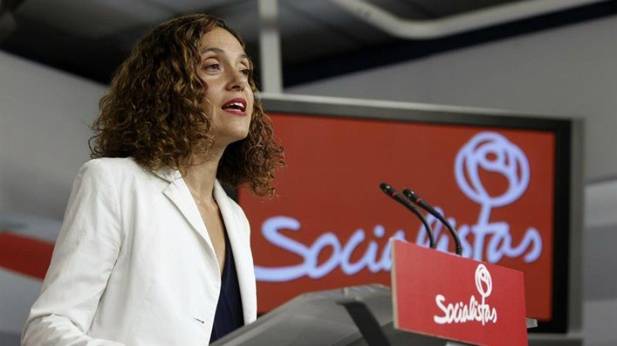 La secretaria de Estudios y Programas del PSOE, Meritxell Batet, una de las socialistas que dijo 'no' a Rajoy. EFE