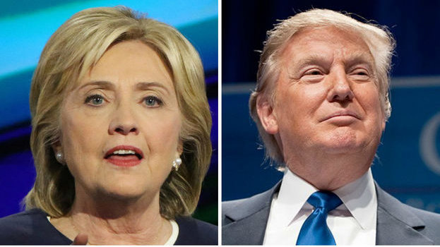 Hilary Clinton y Donald Trump, los candidatos a las elecciones presidenciales en Estados Unidos