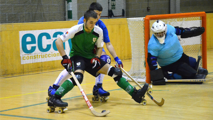 Partido de hockey patines Oberena - Burgos