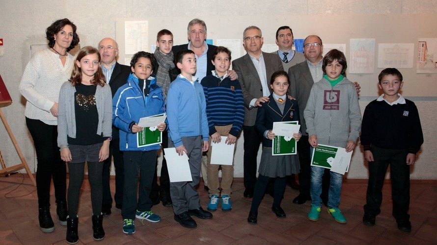 Entregados los premios del XVI Concurso Escolar Dibuja Pamplona.