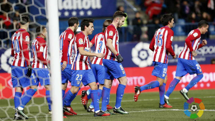 El Atlético de Madrid se impone al Eibar en la Copa del Rey. Lfp.