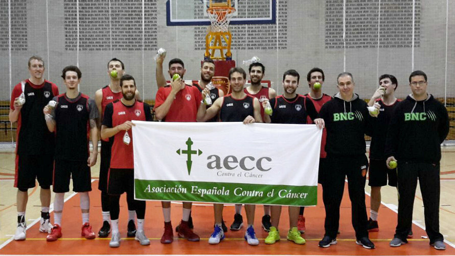 Basket Navarra también lucha contra el cáncer. Foto web Basket Navarra