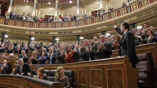 Imagen de archivo de una sesión en el Congreso de los Diputados EFE