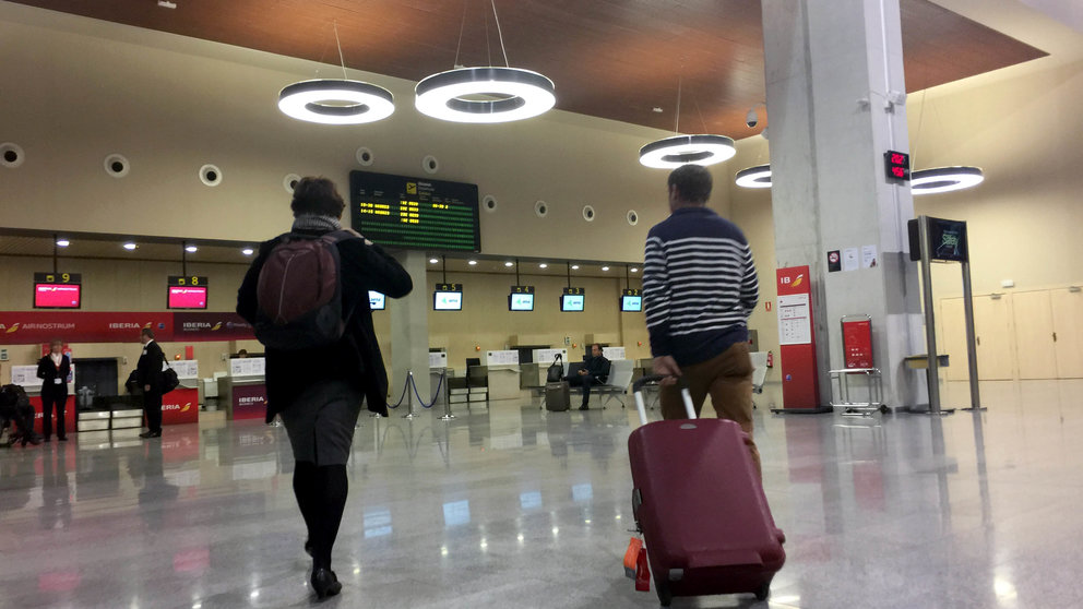 Aeropuerto de Pamplona-Noáin. ARCHIVO