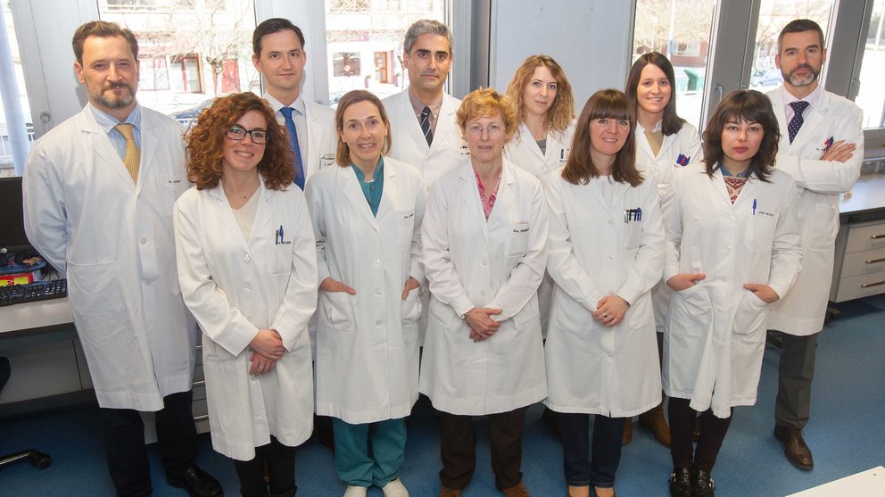 Grupo de investigadores de la Clínica Universidad de Navarra que han dentificado una molécula asociada a mayores índices de obesidad y diabetes.
