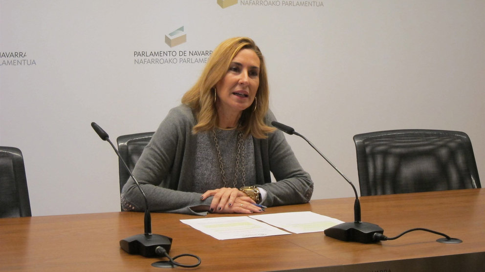La portavoz del PPN en el Parlamento foral, Ana Beltrán.
