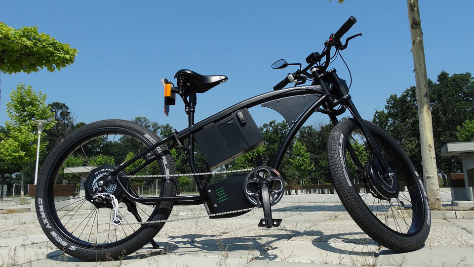 Una bicicleta eléctrica, en una imagen de recurso