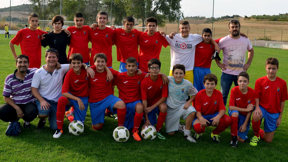 Equipo cadete del Club Deportiva Idoya. Foto FACEBOOK CD IDOYA