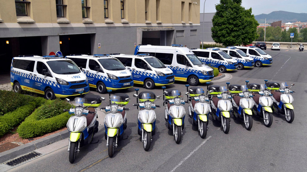 La nueva flota de la Policía Municipal