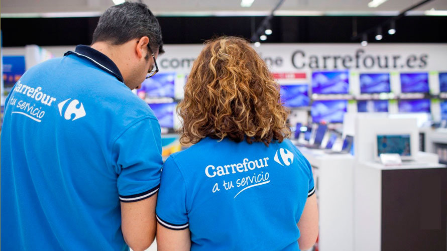 Carrefour busca trabajadores.