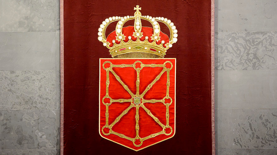 Bandera de Navarra. PABLO LASAOSA