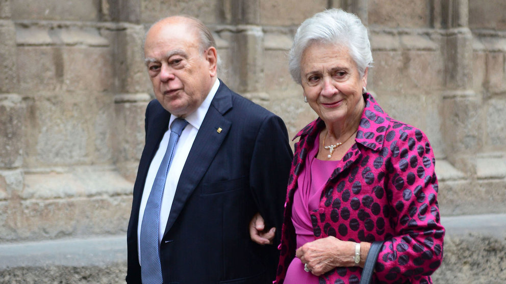 Jordi Pujol y Marta Ferrusola. EL ESPAÑOL.