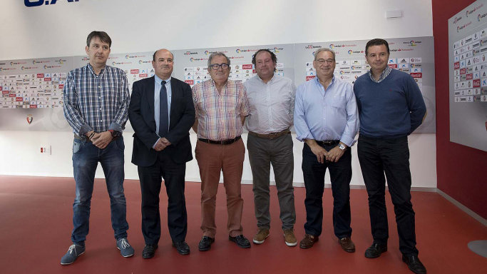 Ignacio Yaniz y Miguel Cuesta, presentados como nuevos directivos del Club Atlético Osasuna.