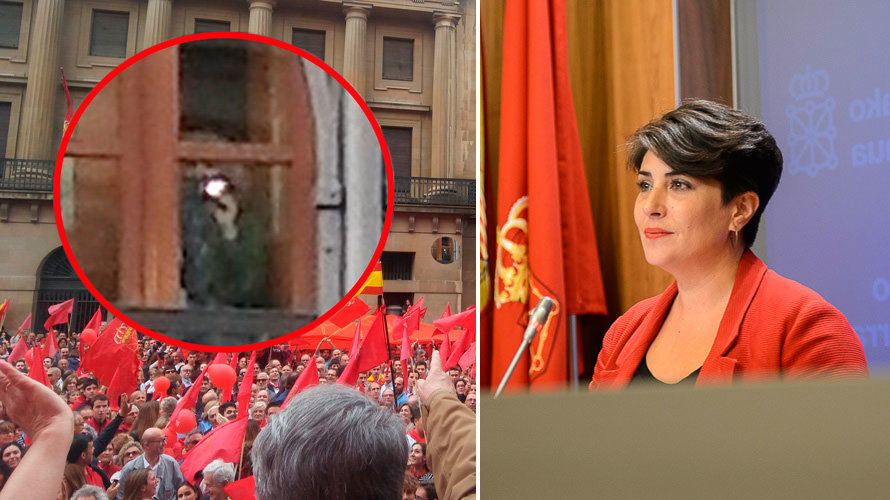 La portavoz del Gobierno María Solana no adelanta la identidad del espía de Barkos.
