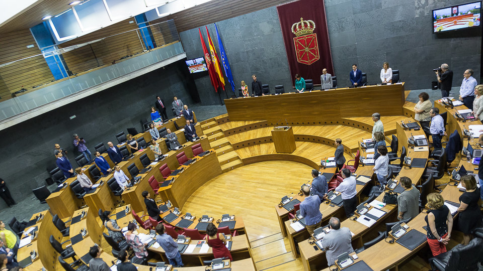 Pleno del Parlamento de Navarra (28). IÑIGO ALZUGARAY