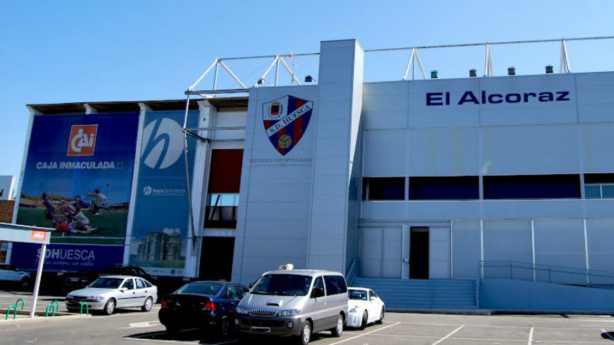 Estadio El Alcoraz.
