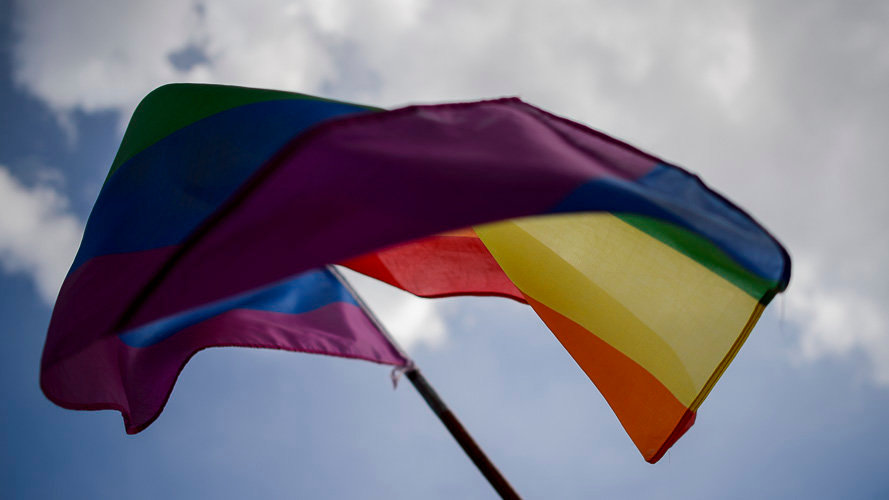 manifestación con motivo del Día Internacional del Orgullo LGTBIQ. PABLO LASAOSA 03