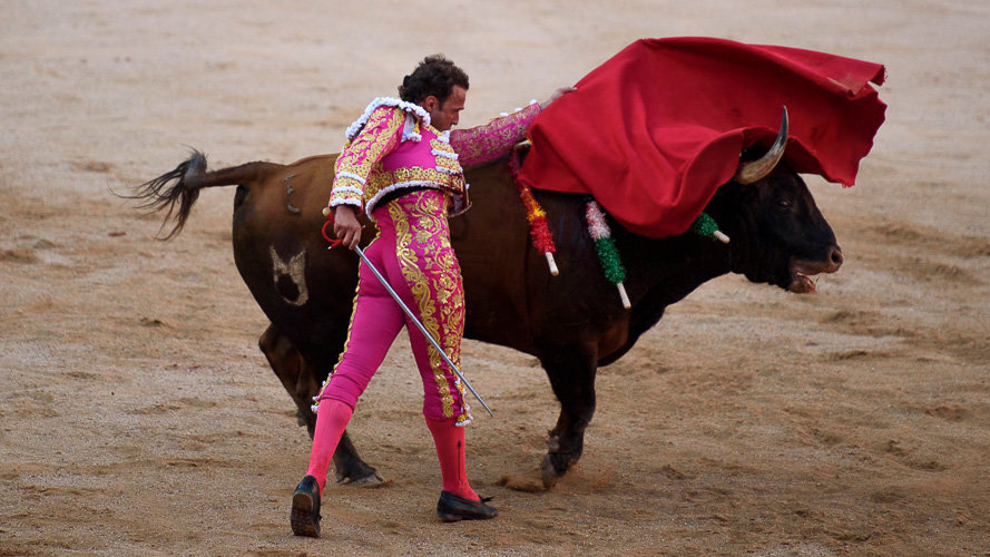 Corrida de toros en las fiestas de San Fermín 2017 a cargo de Antonio Ferrera, Alejandro Talavante y Ginés Marín. PABLO LASAOSA 69