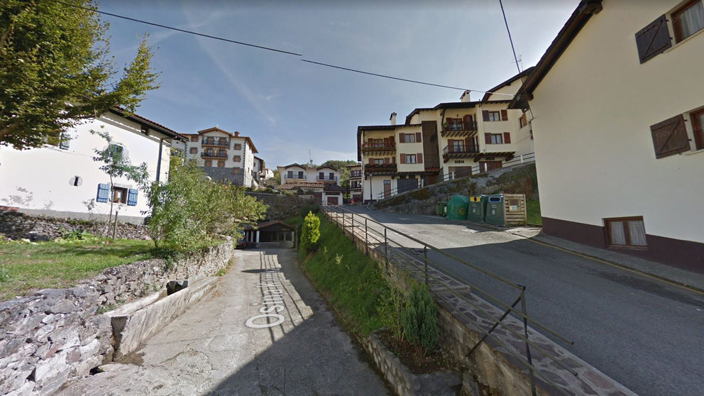 La localidad de Arantza, en Navarra.