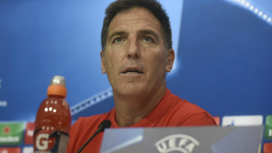 Berizzo es el entrenador del Sevilla. Foto web Sevilla.