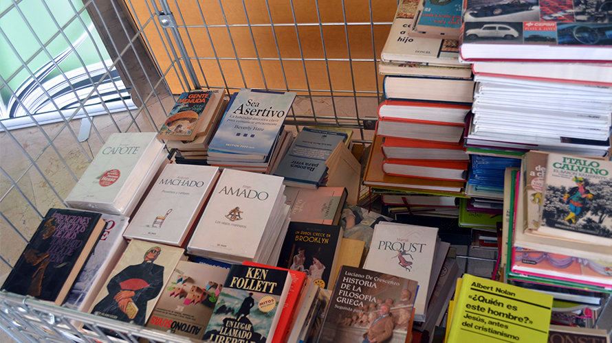 La Asociación Navarra Nuevo Futuro organiza la décima campaña de recogida de libros
