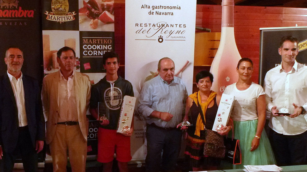Entrega de premios en el segundo campeonato de golf Restaurantes del Reyno CEDIDA