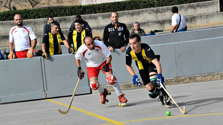 Torneo de hockey patines en Tudela.
