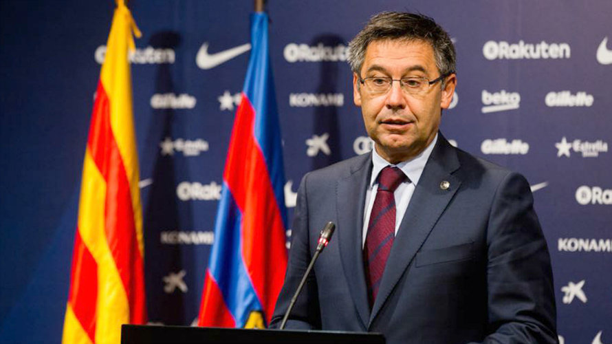 Bartomeu es el presidente del FC Barcelona.