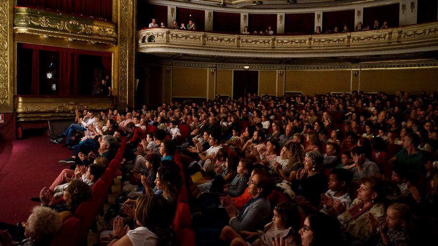 La Cenerentola, opera ofrecida para niños en el Teatro Gayarre por parte de AGAO. PABLO LASAOSA 02