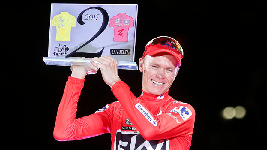 Chris Froome es el ganador de la Vuelta 2017. La Vuelta.