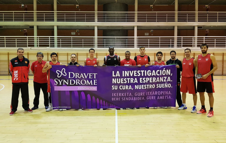 Basket Navarra presenta su iniciativa para recaudar fondos para investigar el Síndrome de Dravet.