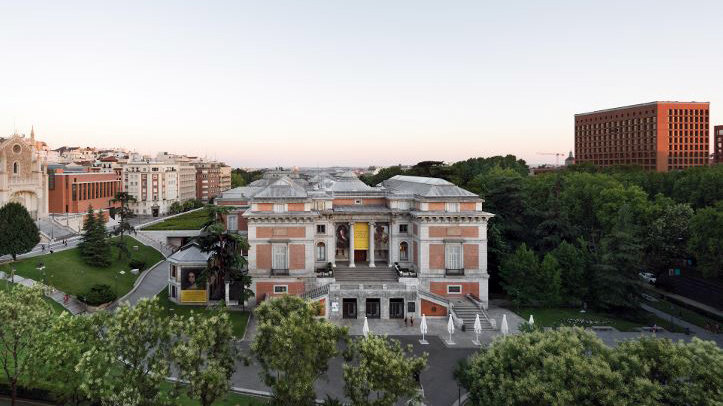 Una vista del museo del Prado con la ampliación de Moneo. FOTO Joaquín Berchez. 2017