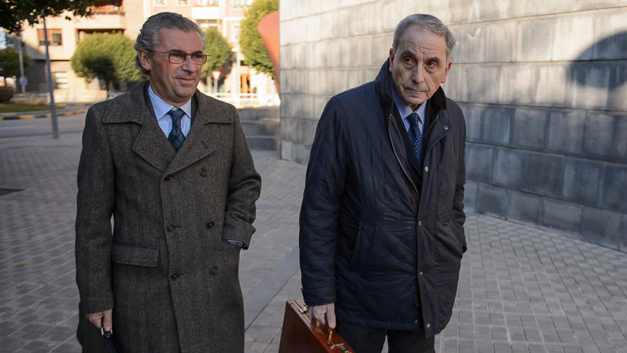Juicio en Pamplona contra los cinco acusados de una violación en Pamplona en San Fermín de 2016. PABLO LASAOSA (15)