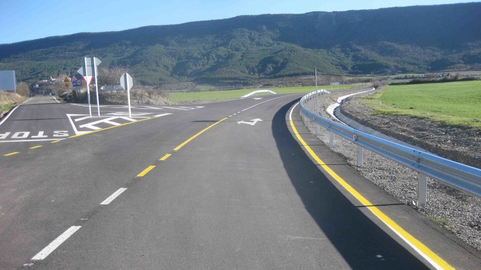Licitada las obras de mejora de la conexión entre Sigüés y Artieda para conecta la carretera a Jaca con la autovía CEDIDA