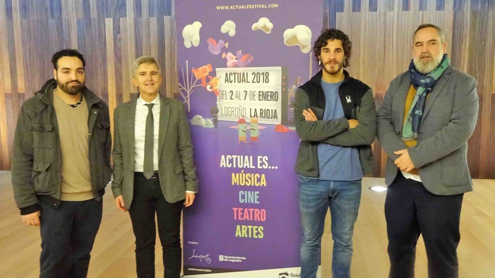 Baluarte ha acogido la presentación del festival Actual 2018 en el marco de la colaboración entre Navarra y La Rioja CEDIDA