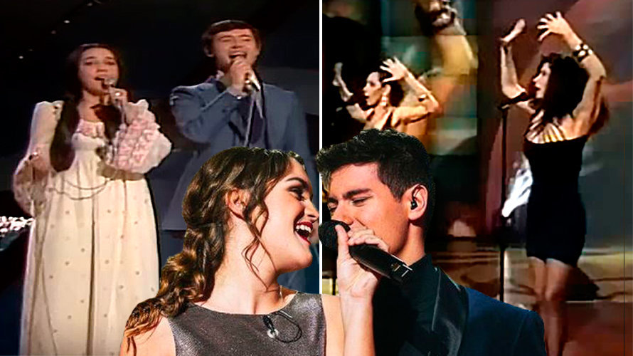 Los tres dúos que forrmarán parte de la historia de España en el Festival de Eurovisión