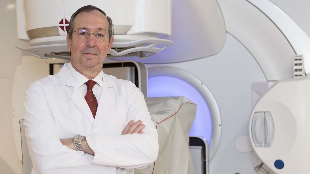 El doctor Felipe Calvo, nuevo codirector de Oncología Radioterápica de la Clínica Universidad de Navarra IMAGEN CEDIDA