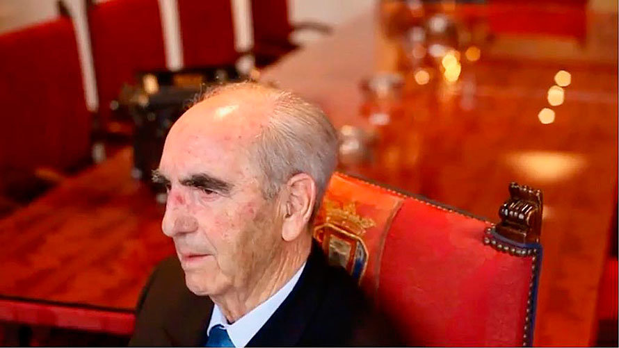 El expresidente de Osasuna, Fermín Ezcurra.