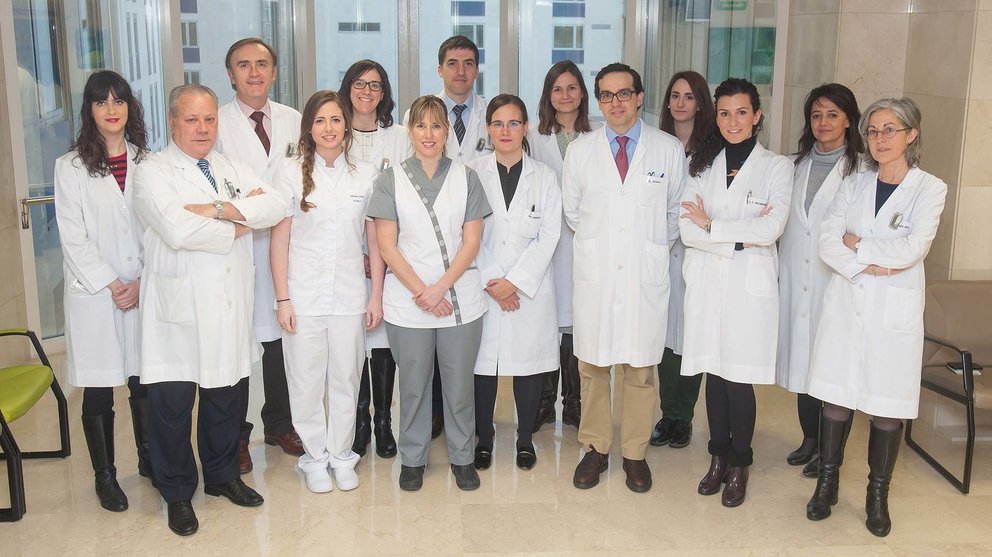 El equipo investigador de la Clínica Universidad de Navarra que trabaja en una vacuna para frenar el Alzheimer CEDIDA