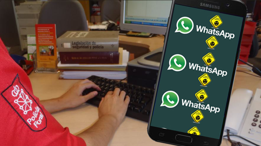 La Policía Foral sigue registrando nuevas denuncias de usuarios a los que les han hackeado su WhatsApp en Navarra NAVARRACOM