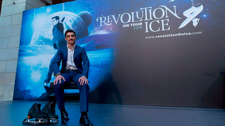 El patinador Javier Fernández presenta en Madrid &#39;Revolution on Ice&#39; CEDIDA
